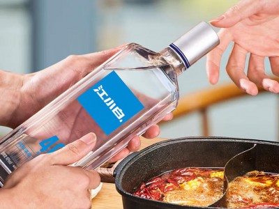 江小白 银盖 纯粮清香白酒 500ml*4